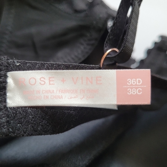ROSE + Vine Bra | 36D - Picture 3 of 4